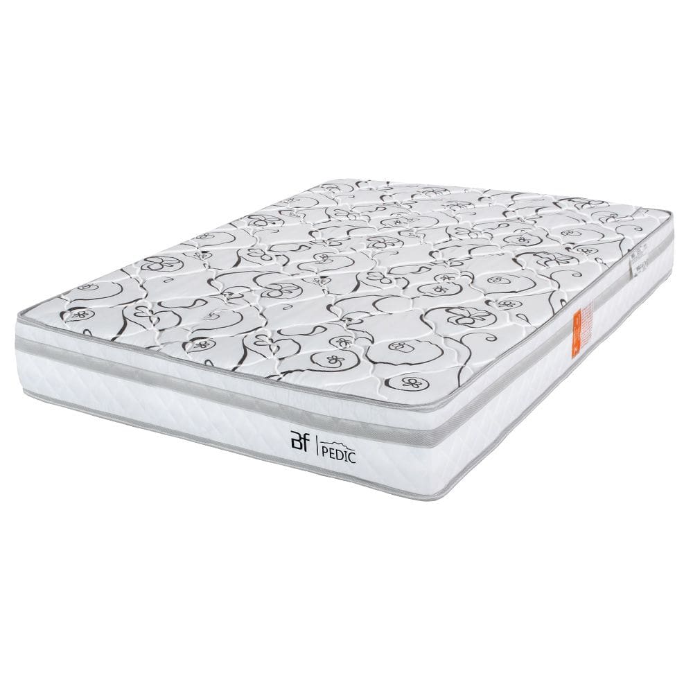 Colchão Viúva Ortopédico Firme Espuma D28 128x188x24cm BF Colchões