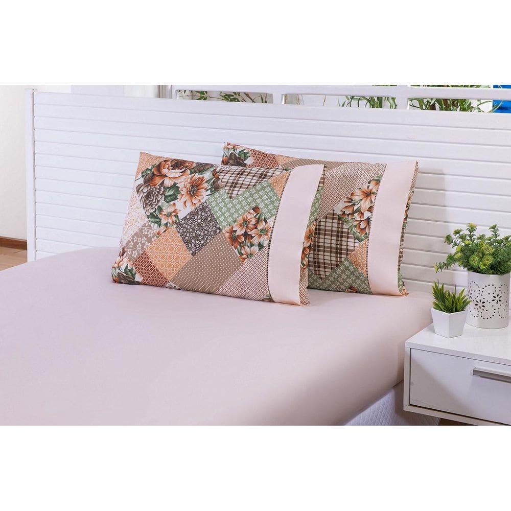 Jogo Lençol Solteiro 2 Peças 1,88X0,88X20Cm 180 Fios