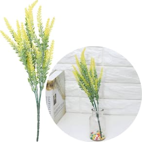 Kit 2 Planta Arranjo Artificial Festa Casamento Buquê 35cm