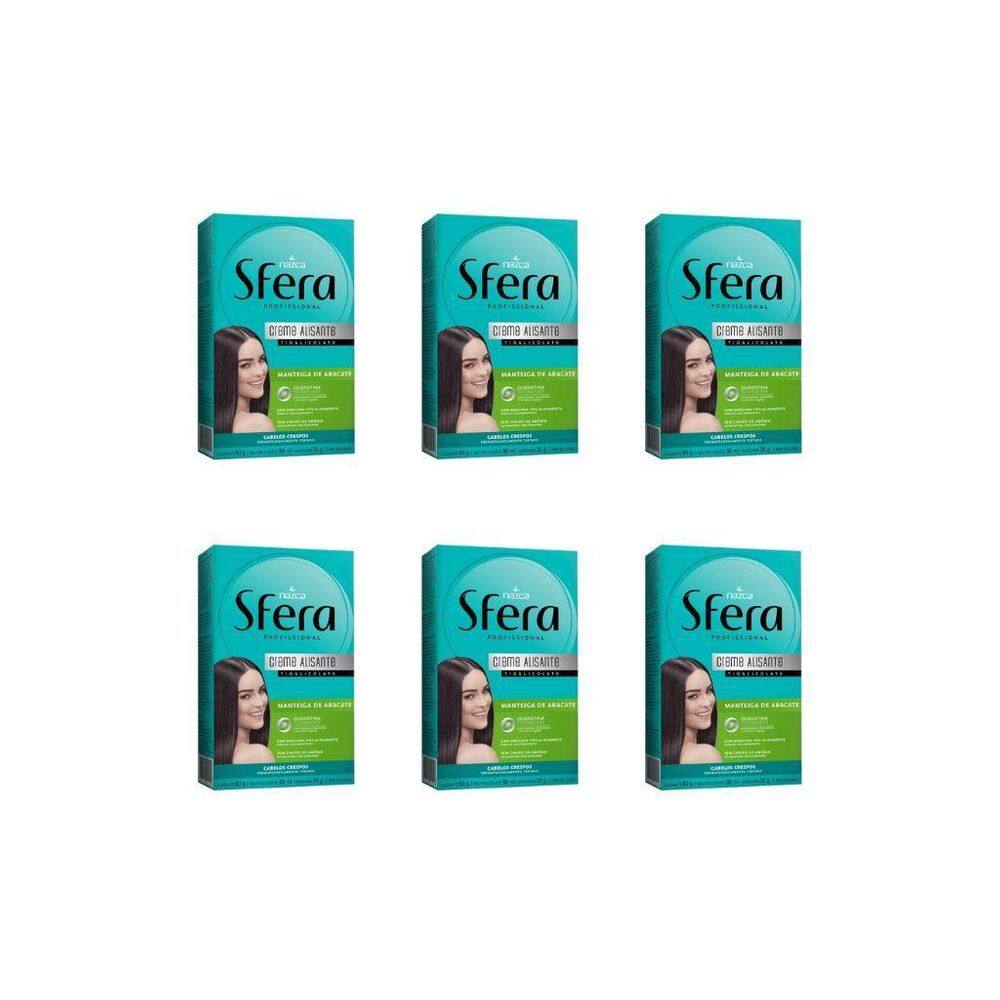 Alisante Sfera 80G Abacate - Kit C/6Un