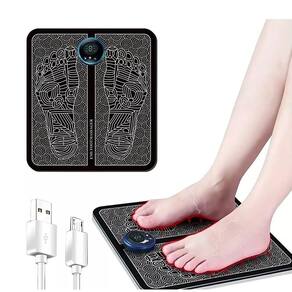 Tapete Massageador Ems Para Pés E Pernas Preto 110V/220V