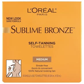 L`Oreal Paris Sublime Bronze Lenços Autobronzeadores -6 Unid