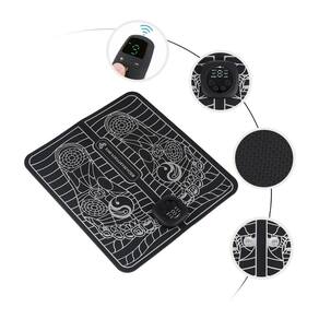 Tapete Massageador Para Os Pés Almofada Pro Ems Recarregável