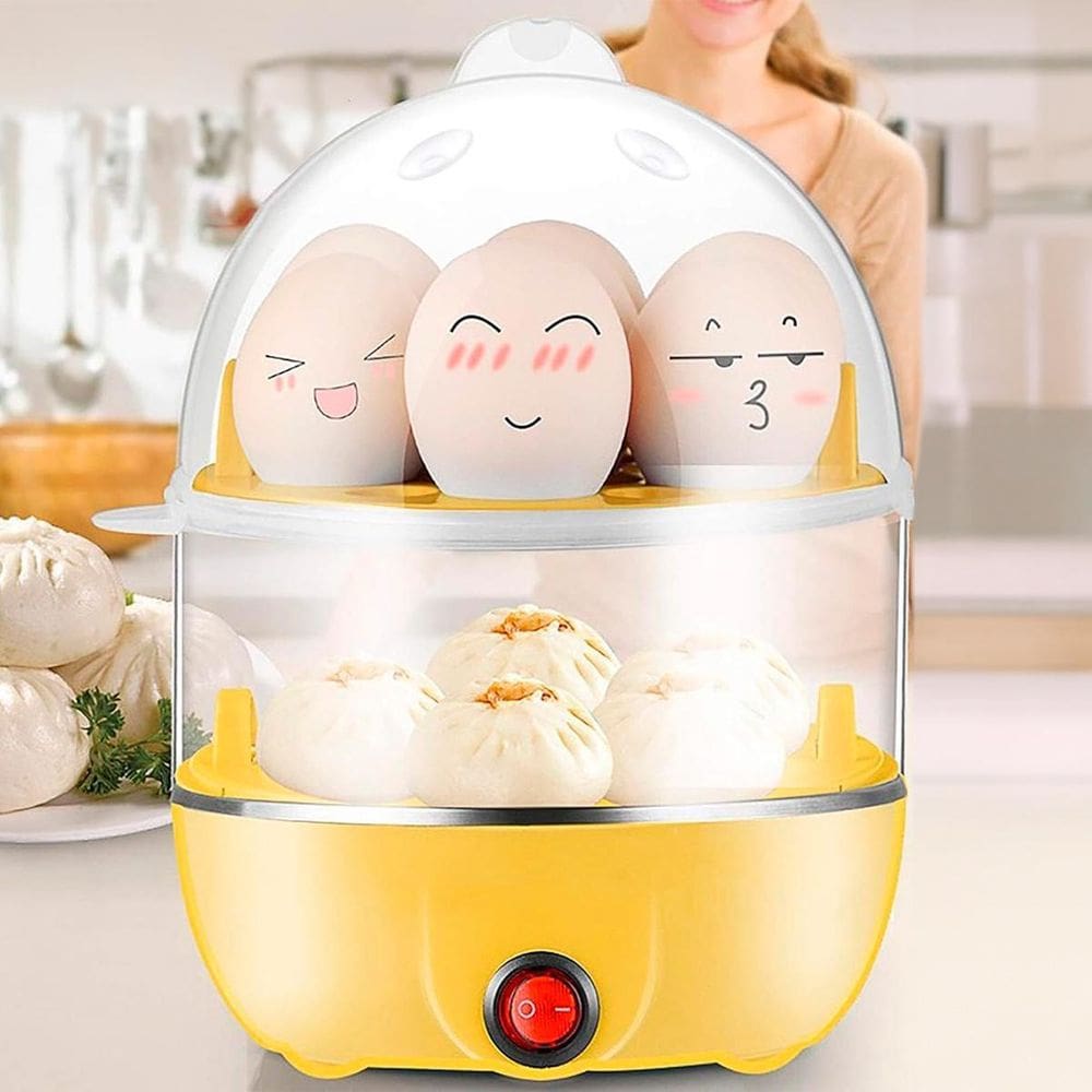 Máquina De Cozinhar Ovos A Vapor Limpeza Fácil E Rápida