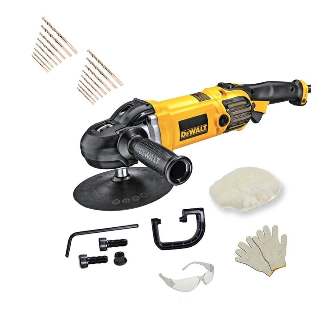 Lixadeira Politriz 7 E 9 1.250W Dewalt Dwp849X + Kit Em 110V