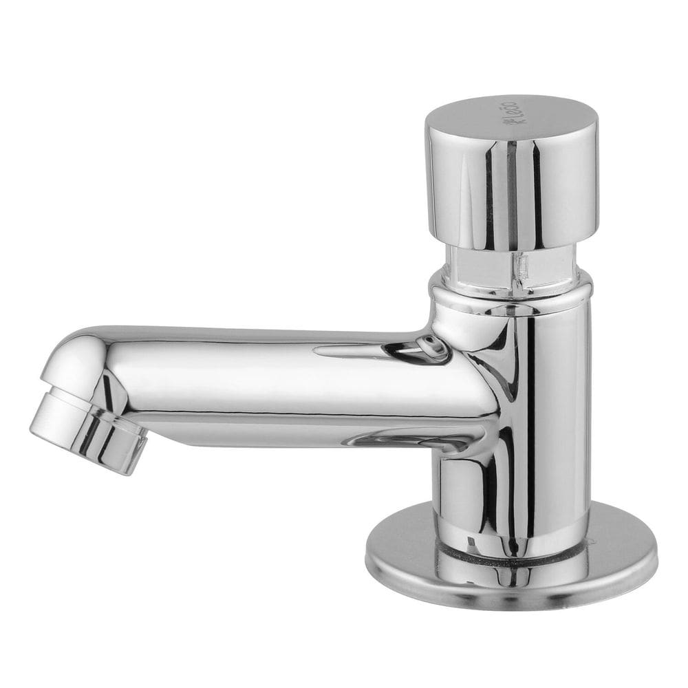 Torneira Lavatório Mesa Automática Leautomatic 1/2 Dn 15 - 1192 Leão Cromada