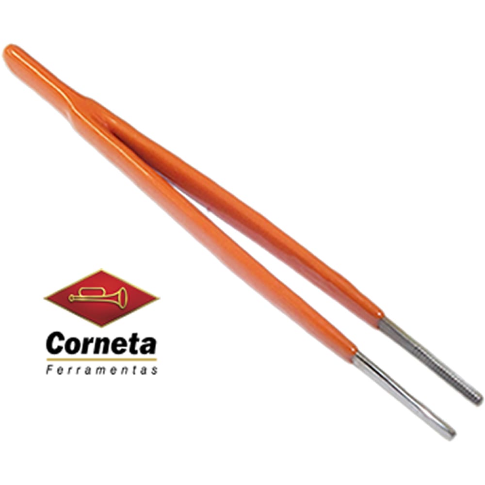 Pinça Ponta Romba Plastificada Modelo 366-F Pl-160Mm