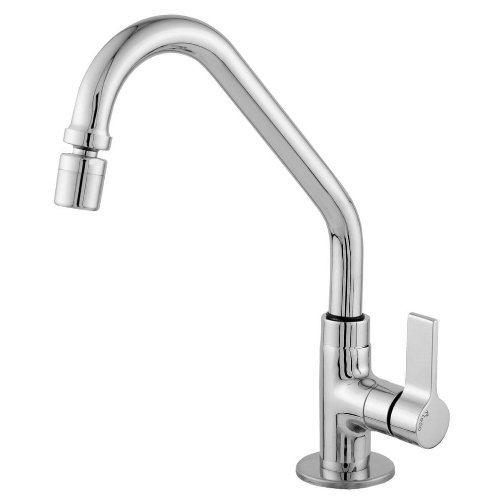 Torneira Cozinha Mesa Bica Alta Arejador Articulado 1/4 Volta C70 - 3067 Cromada