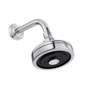 Ducha Auto-limpante Cromado Abs com Cano Inox Cromado
