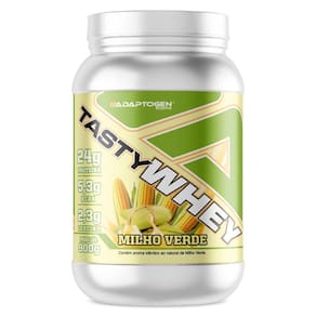 Tasty Whey Isolado Hidrolisado Milho Verde 900G - Adaptogen
