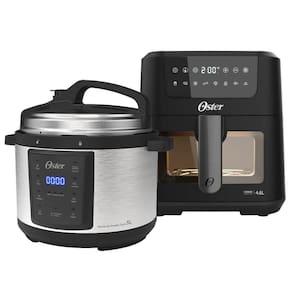 Kit Digital Oster - Fritadeira Clear E Panela De Pressão Elétrica 127V