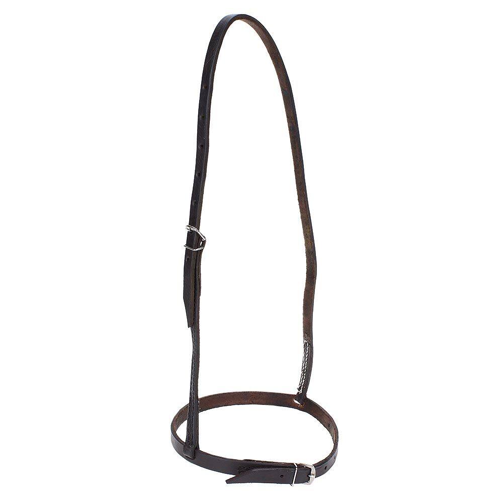 Fechador de Boca para Cavalo Couro Marrom Bronc-Steel 18509