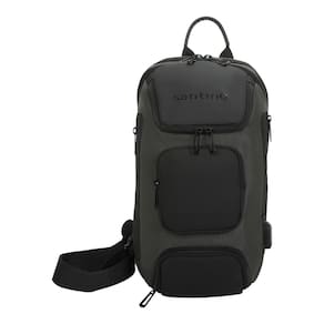 Mochila Notebook Quinn By Santino Poliéster Verde M