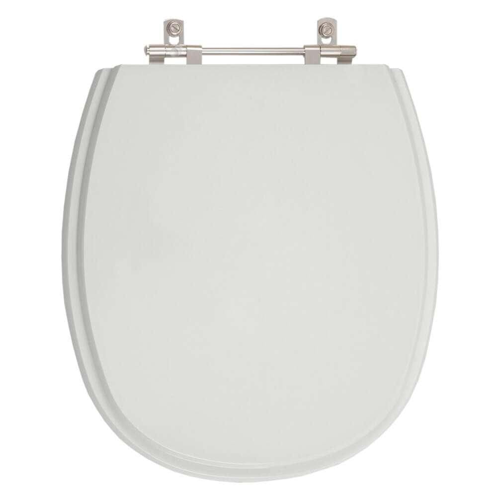 Assento Sanitário Laqueado Loren One Cinza Claro para vaso Lorenzetti