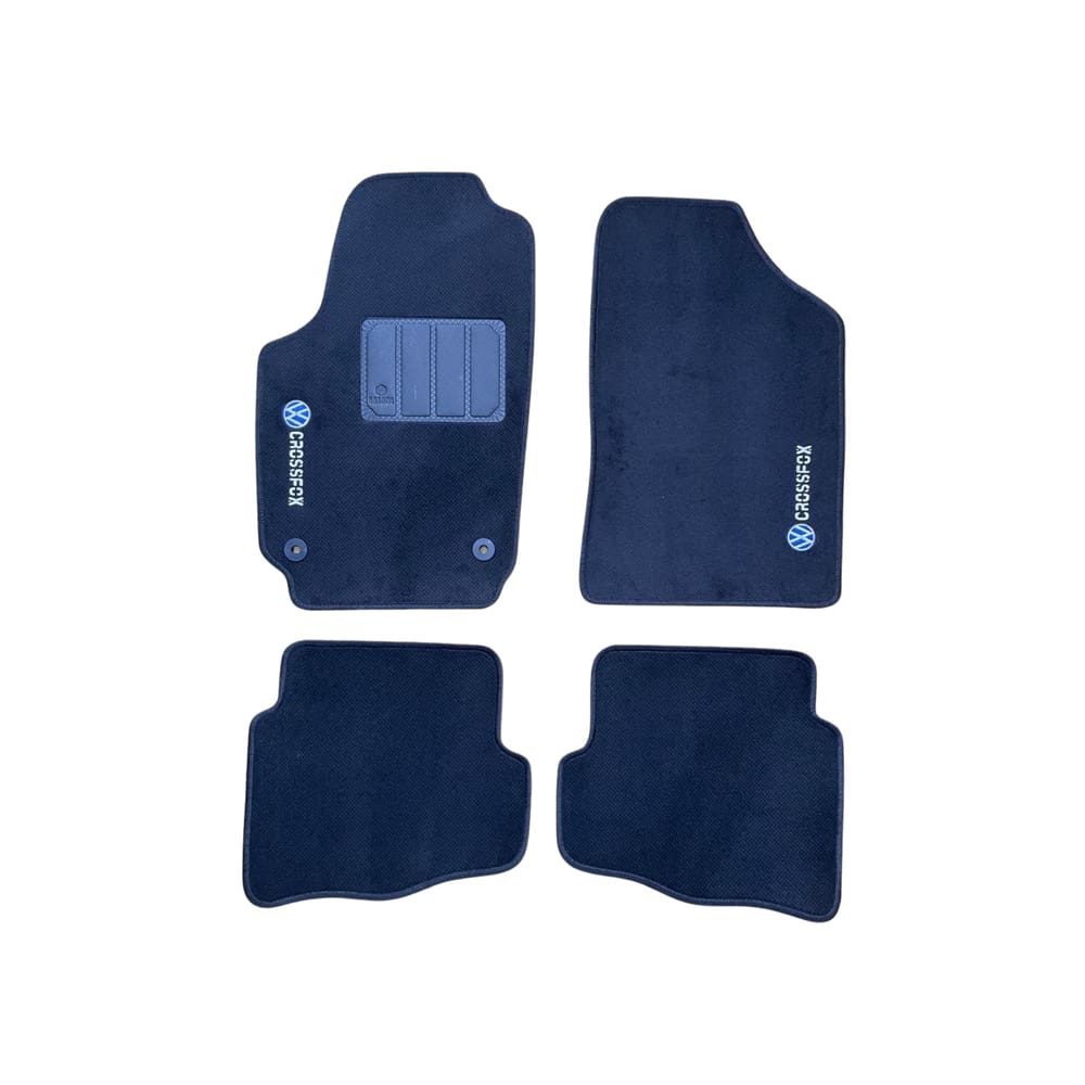 Tapete Carpete 5Mm Volkswagen Crossfox 2016 2017 2018 2019