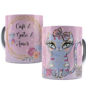 Canecas Personalizadas Café com Gato