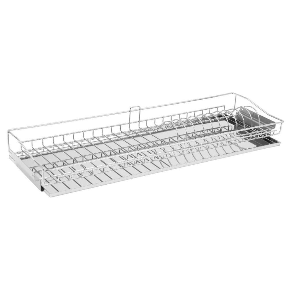 Escorredor de Embutir 77cm para Pratos Copos Aramado Aço In