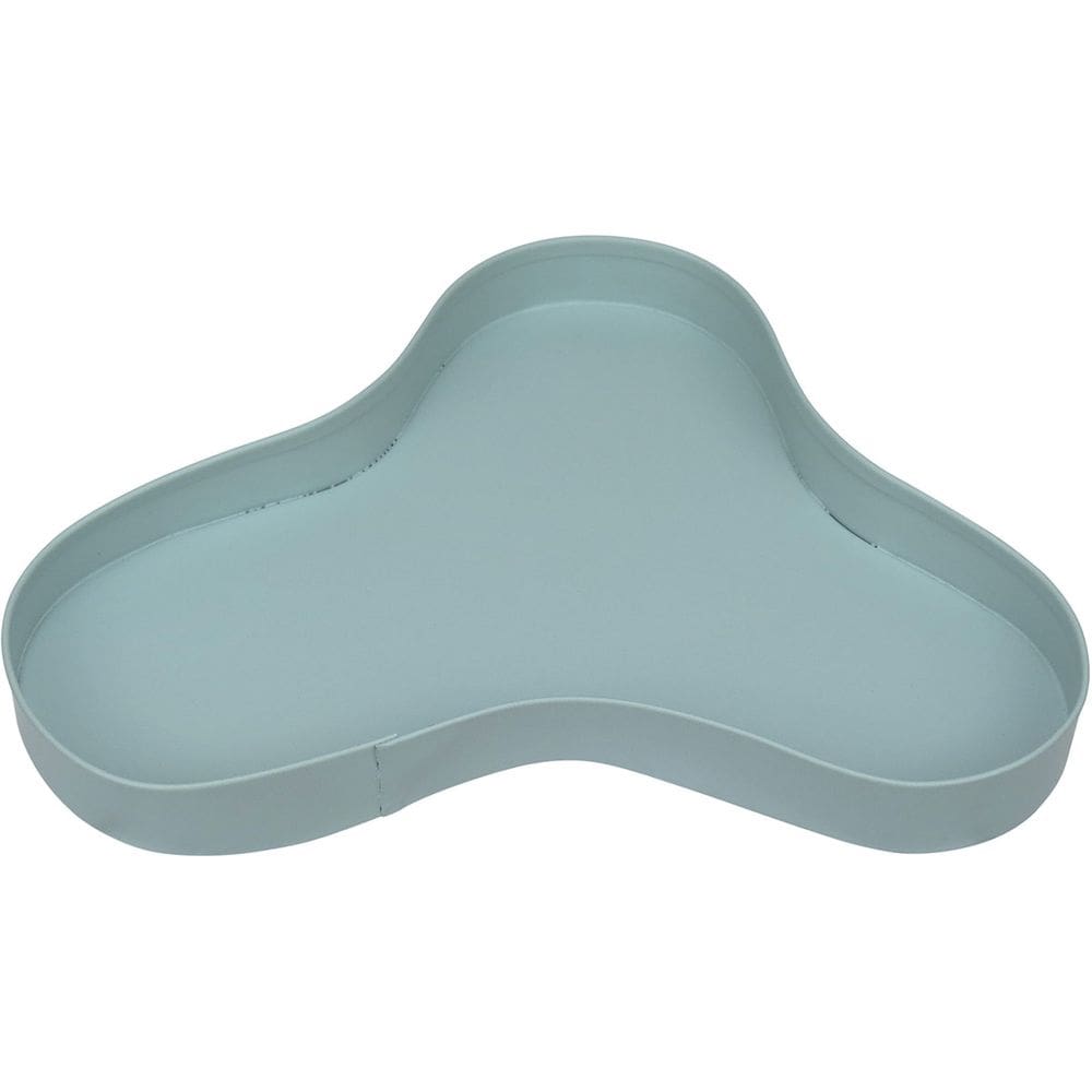 BANDEJA DECORATIVO PARA SERVIR HOME&CO METAL 2x14x20cm VERDE