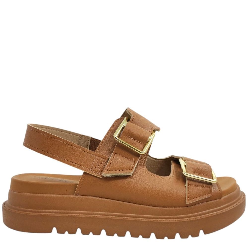 Sandália Feminina Flatform Casual Dia a Dia Ultra Conforto Calce Fácil Modare 7200.102