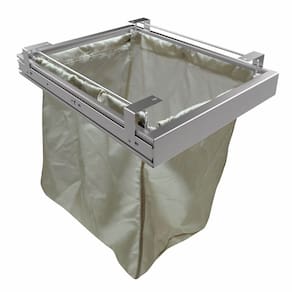 Tulha Aramada Deslizante Cesto de Roupa Suja Aço Inox Piva F