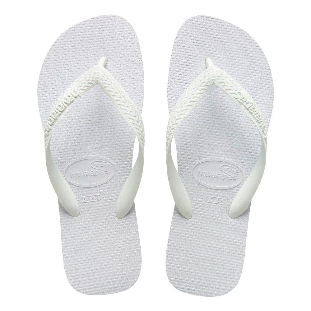 Chinelo Havaianas Top FC Feminino - Branco