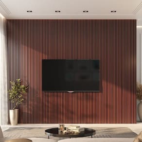 Painel Ripado de Pvc 6 Barras de 2,70m X 0,15cm Venda em 2,43m² CEDRINHO
