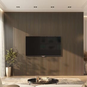Painel Ripado de Pvc 6 Barra de 2,70m X 0,15cm Venda em 1,62m² Imbuia