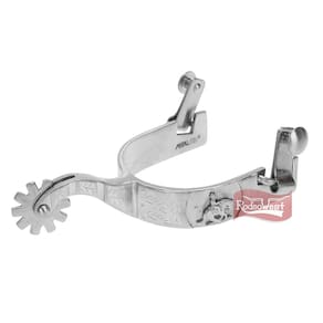 Espora Metalab 270108 SS Brushed Reining Spurs Level 3