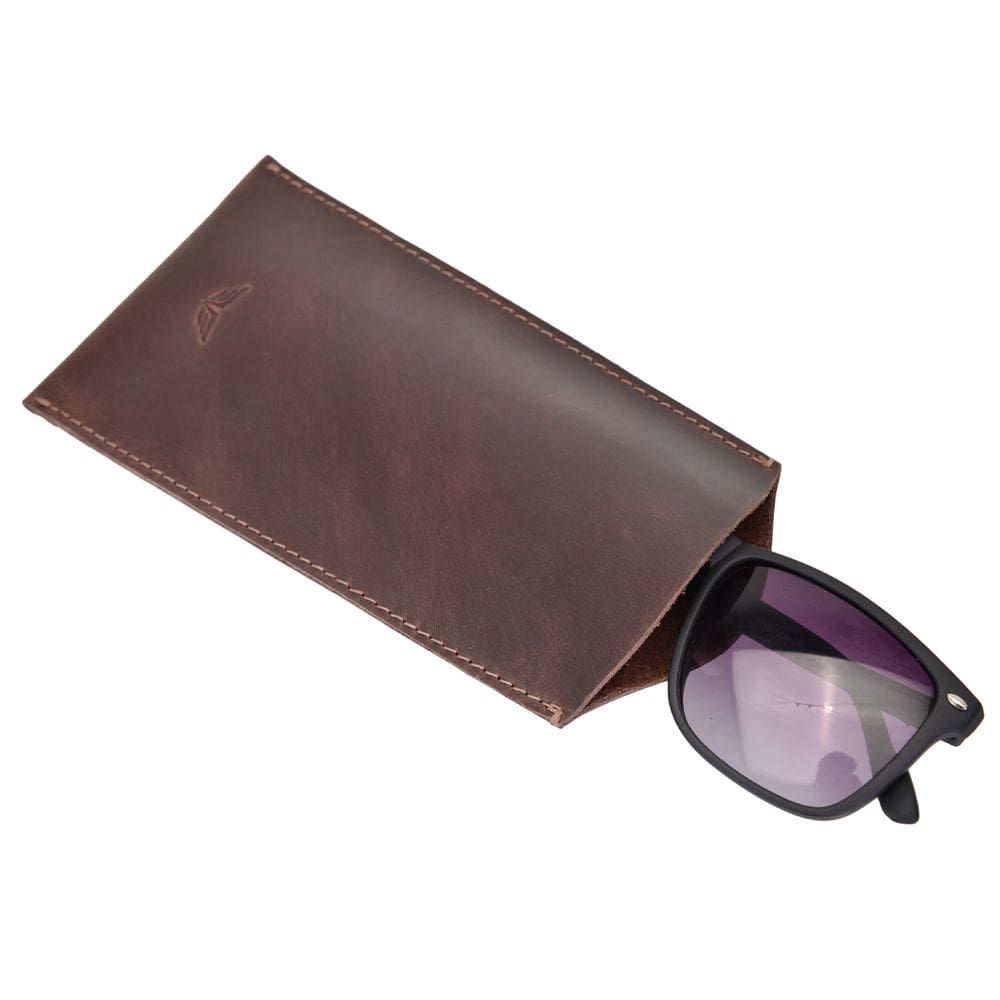 Estojo Case Porta Óculos Em Couro 100% Premium John Fly Exclusive