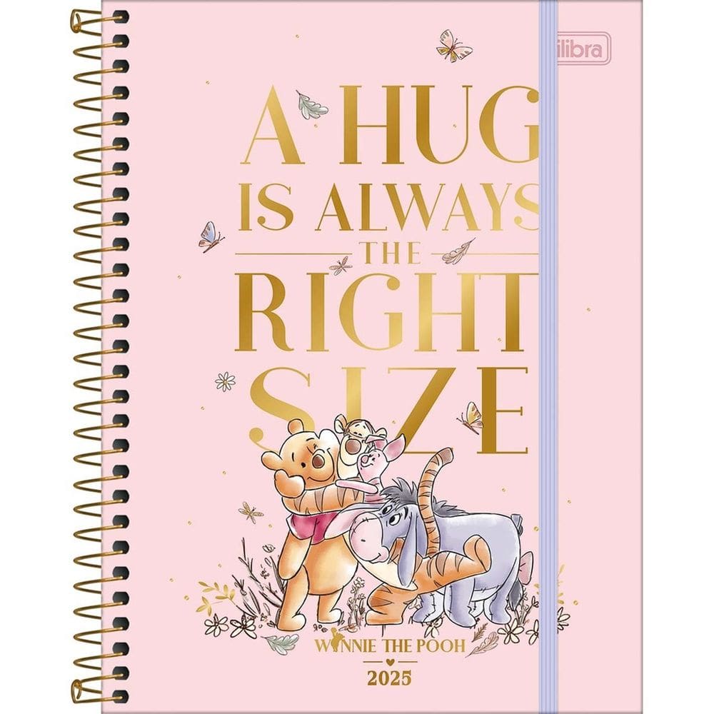 Agenda Planner Pooh 2025 Tilibra