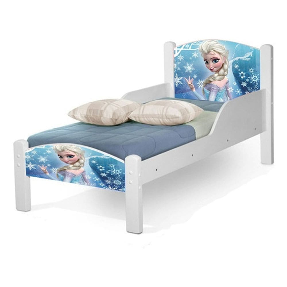 Mini Cama Infantil Da Frozen  Para Menina