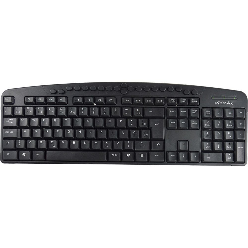 Teclado Multimidia Daily USB ABNT II - MYMAX