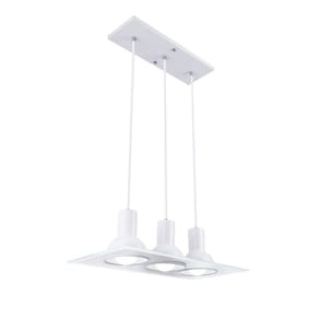 Pendente Moderno Para Sala de Jantar 3 Lâmpadas Bivolt
