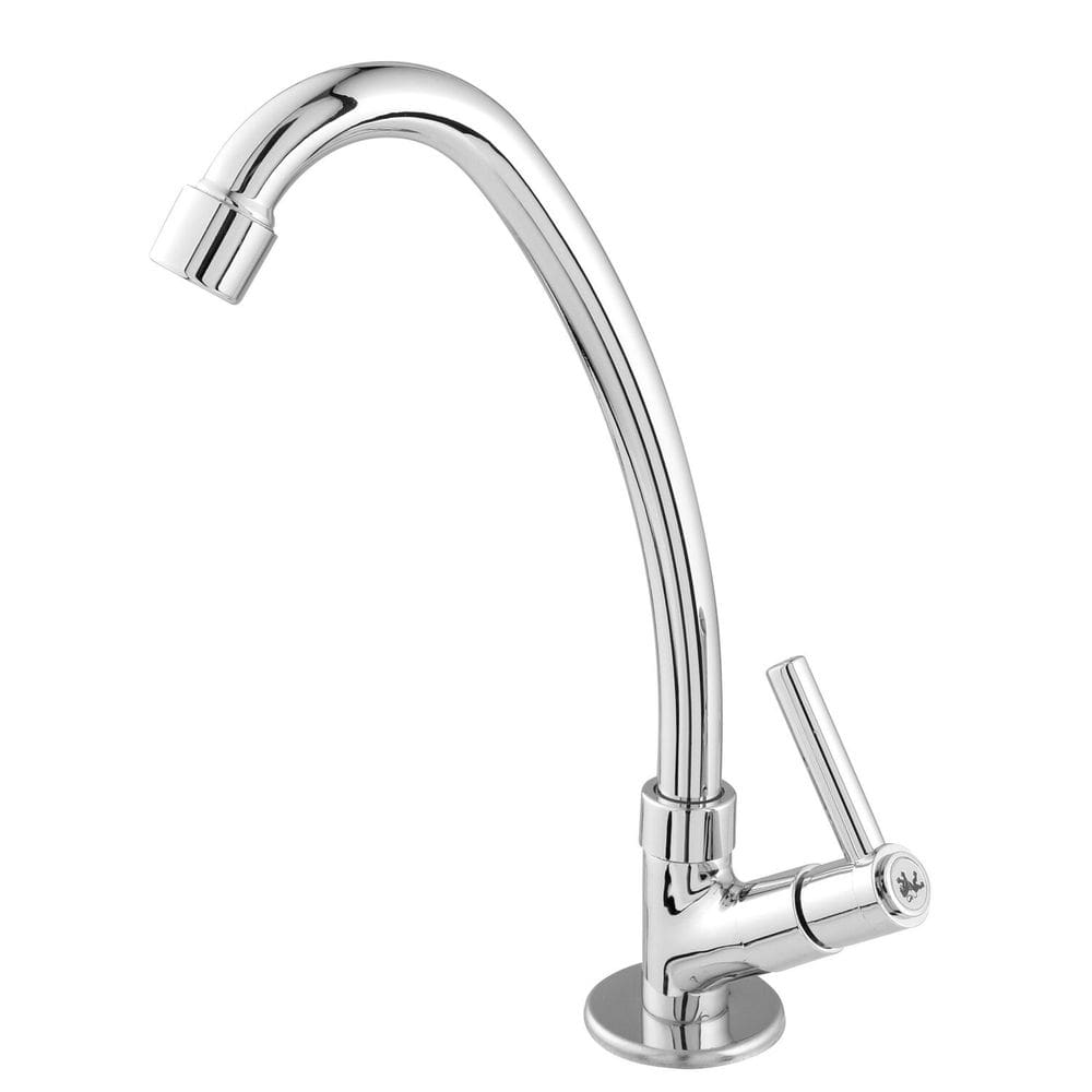 Torneira Cozinha Mesa Bica Alta 1/4 Volta C62 Fama - 1169 Leão Cromada