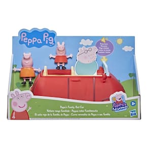 Carro - Vermelho Da Peppa e Sua Familia Club HASBRO