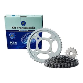 Kit Relação Transmissão Cg 150 Titan Start Fan Completa