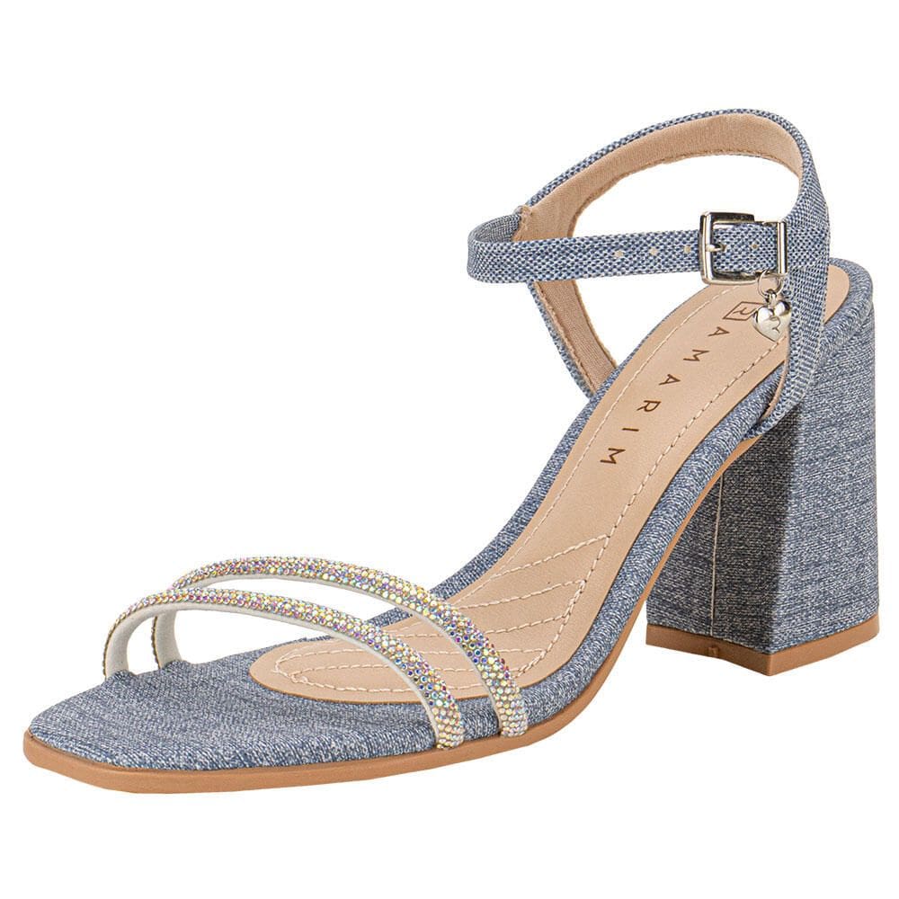 Sandália Feminina Salto Grosso Ramarim 2341201