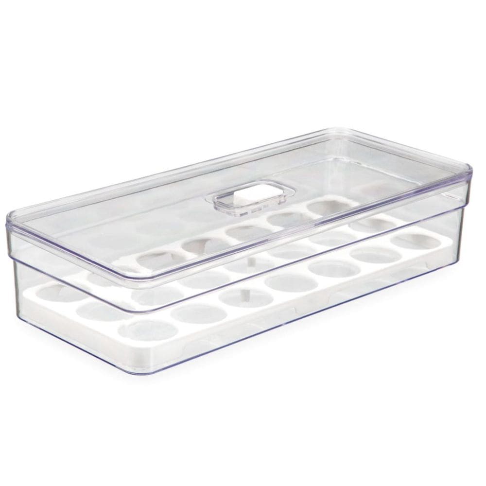 Organizador De Alimentos Porta 21 Ovos 3,6 Lts 34Cm Tampa
