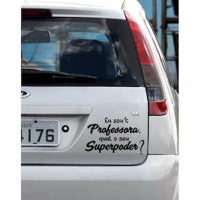 Adesivo Para Carro Profissão - Professora
