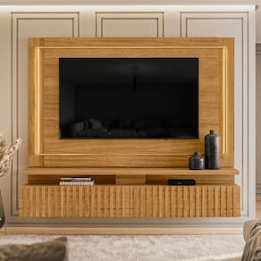 Painel para TV até 75 Polegadas 2 Gavetas Gaia Madetec