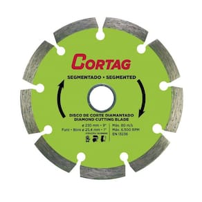 Disco De Corte Diamantado Segmentado 230Mm Cortag