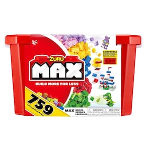 Conjunto de Blocos de Construção Max, Candide, 759 peças