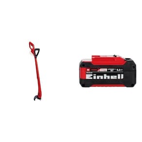 Kit Aparador de Grama a Bateria Gc-ct 18/24 Li P Solo com Bateria Power X-change 18v 5,2ah Plus Einh Preto