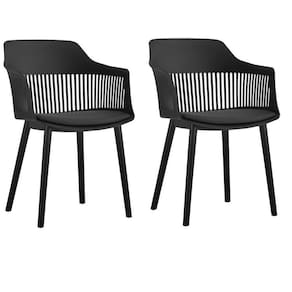 Kit com 2 Cadeiras para Sala de Jantar Marcela Preto