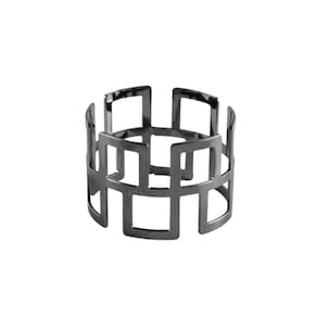 Porta Guardanapos Em Ferro Suécia Mimo Style Black