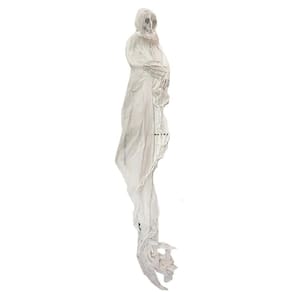 Boneco Noivo/Noiva Caveira Fantasma 150Cm Enfeite Halloween