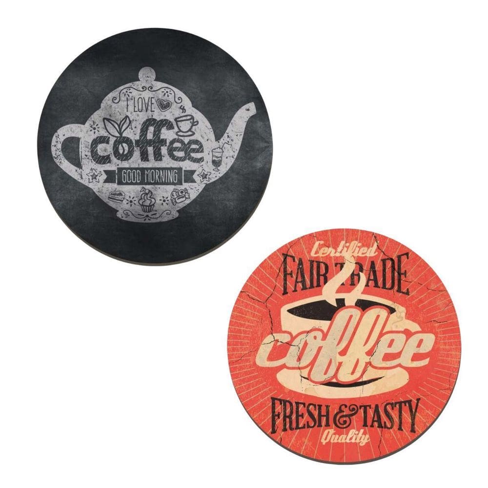 Kit Placas Decorativas Cantinho Do Café I Love Coffee Quadro