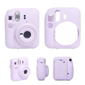 Capinha Tpu Emborrachado Flexível Para Câmera Instax Mini 12