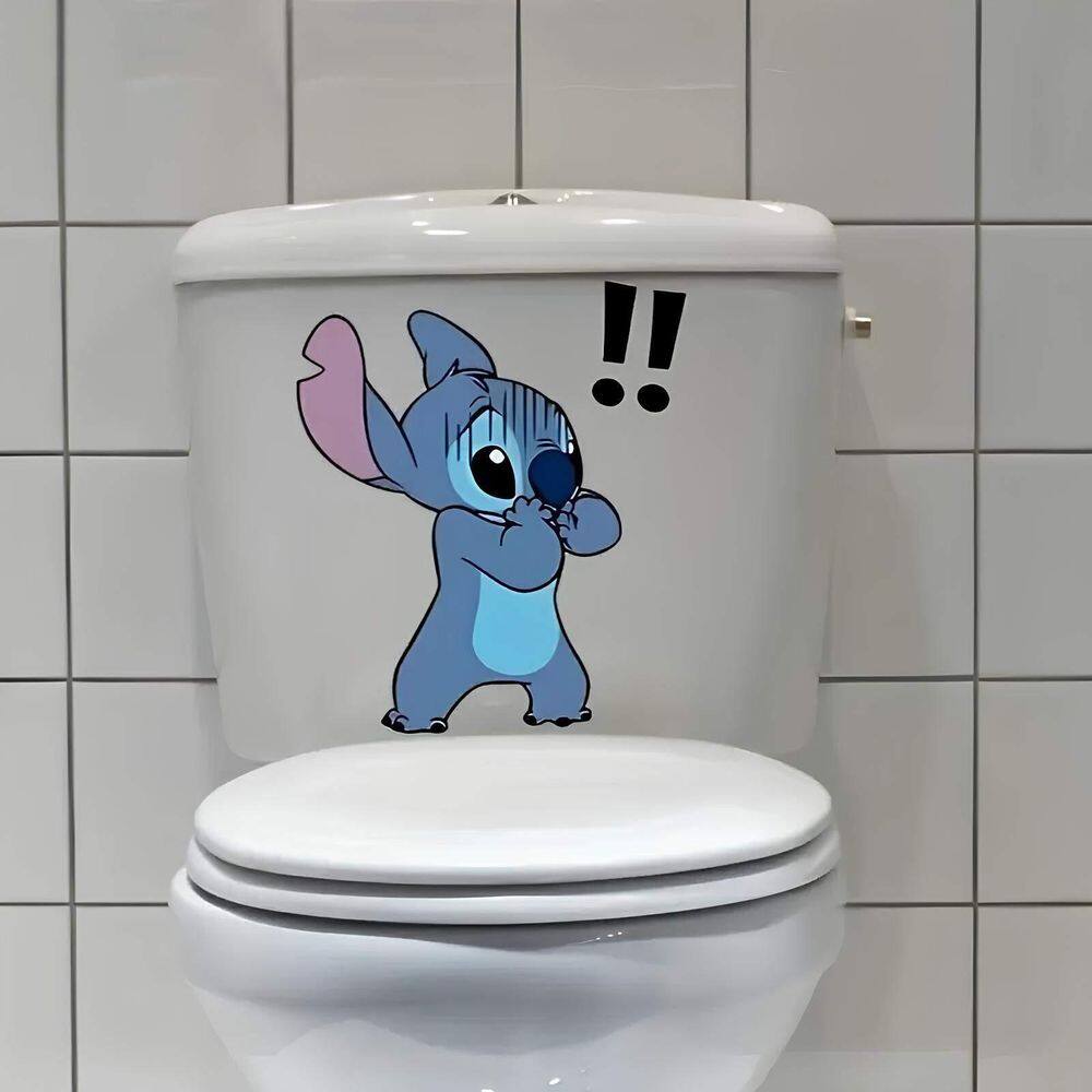 Adesivo Para Vaso Sanitário Stitch Mod16