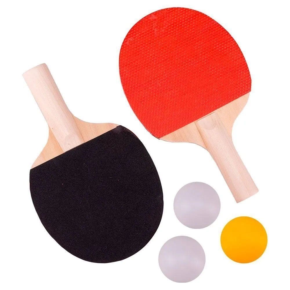 Kit  Ping Pong Raquetes e Bolinhas